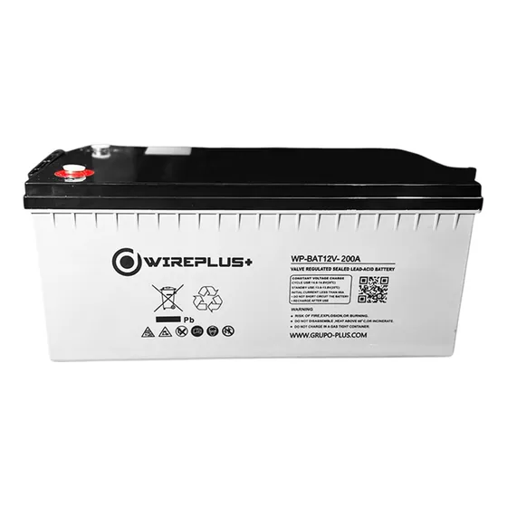 Bateria 12v 200ah Agm Gel Ciclo Profundo Wireplus