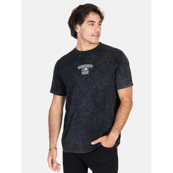 Polera Mc Art Vision Ss Tees Negro Hombre Maui And Sons