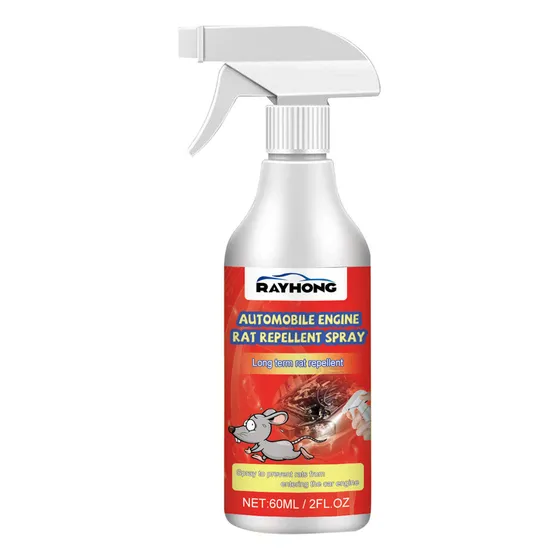 . Motor De Carro, Ratos E Spray Repelente De Ratos,