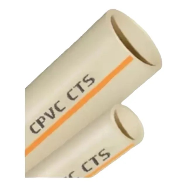 1 Metro Tubo 3/4'' Cpvc Cts Amarillo Para Agua Caliente
