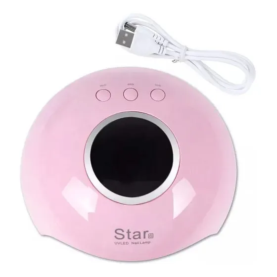 Cabina Uv Led 2-in-1 Star 6 Secado Uñas 12 Leds 24w Timer 