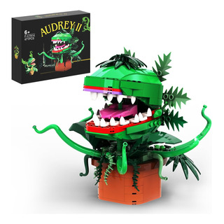 Millionspring Audrey Ii Piranha Plant Flower Building Kit To Millionspring Audrey Ii Piranha Plant Flower Building Kit To