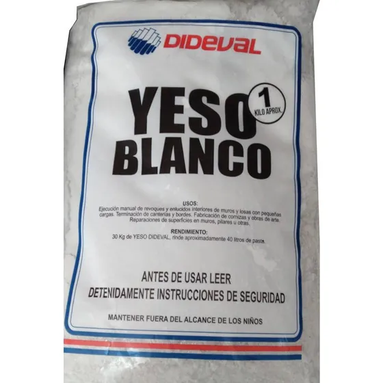 Yeso 1 Kg - Dideval