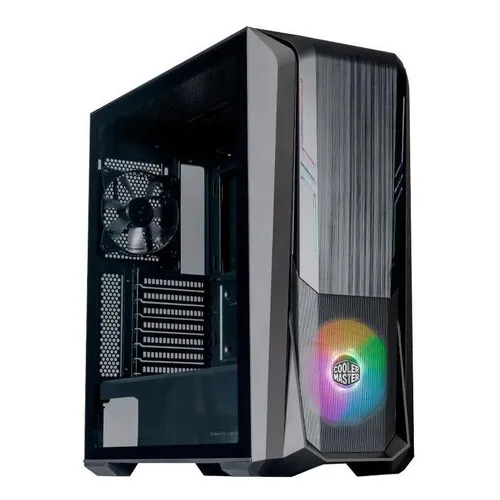 Gabinete Argb para jugadores Cooler Master Masterbox 500 Mid Tower