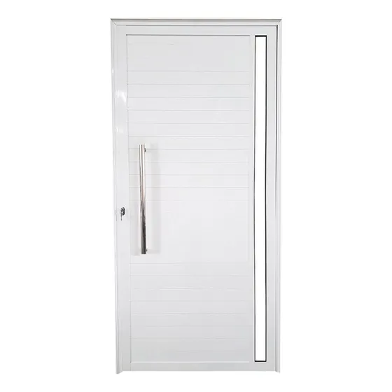 Porta Lambril De Alumínio Esquerda 210 X 80cm Com Visor Wt