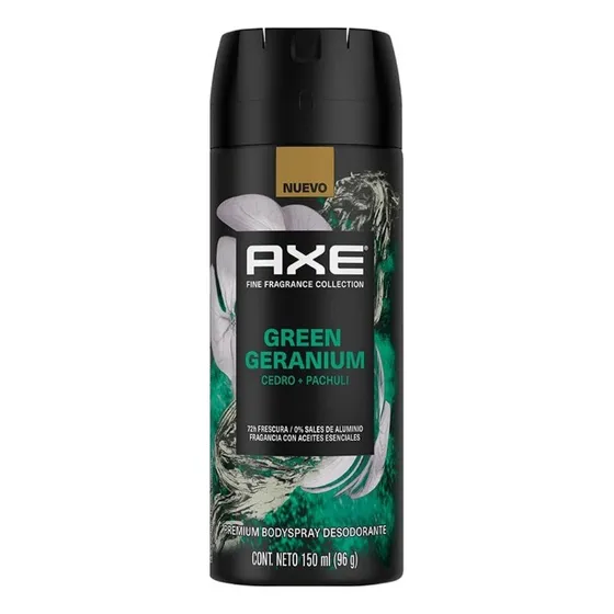 Promo X 6 - Axe Desodorante Corporal 48 Hs Todas Las Fraganc Green Geranium
