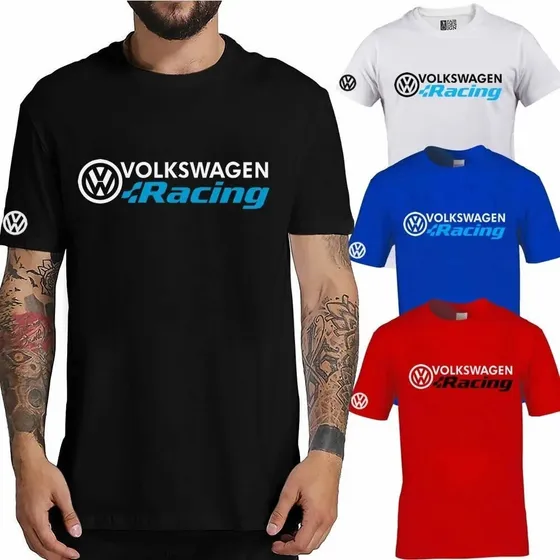 Franela Estampada Volkswagen Carros Autos  Algodón Unisex