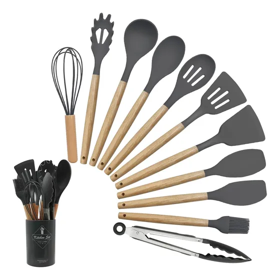 Juego De Utensilios De Cocina De Silicona 12 Piezas
