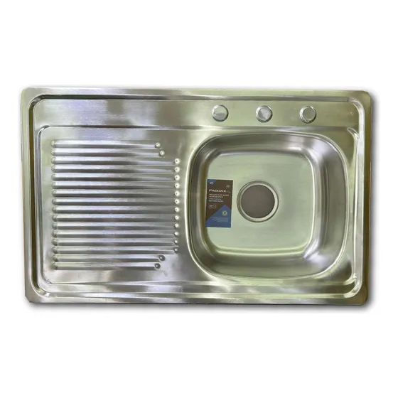 Fregadero De Acero Inoxidable/escurridor Izquierdo Faguax