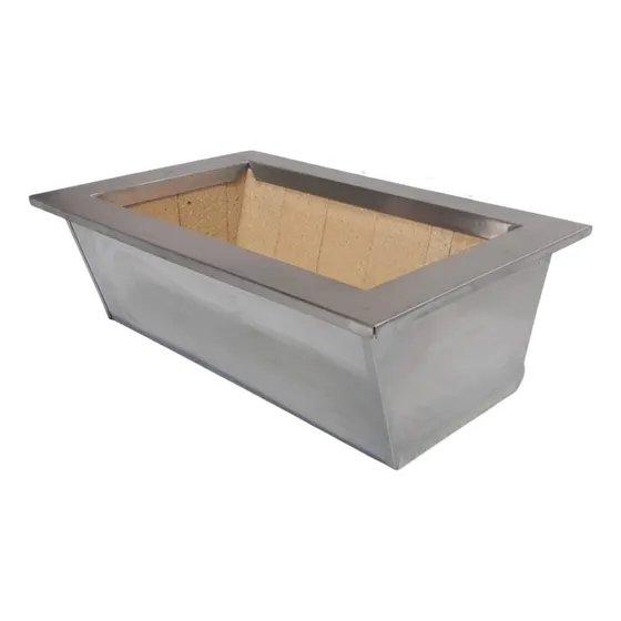 Braseiro Inox Tijolo Refratário 52x34 Churrasqueira Carvão