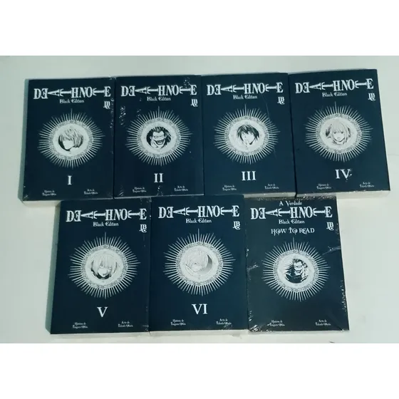 Mangá Death Note Coleção Completa 1 Ao 7