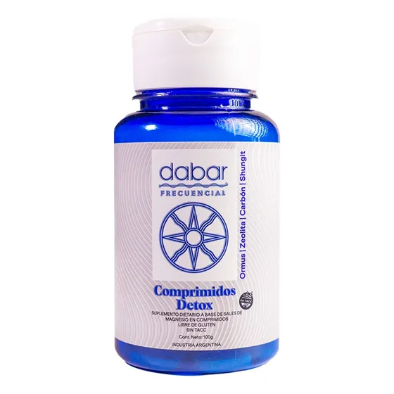 Detox Ormus Zeolita Shungit Carbón Activado + frecuencia diacom tecnologia tesla purifica efectos de inoculaciones elimina metales pesados radiación tóxicos energiza comprimidos Sin sabor Dabar