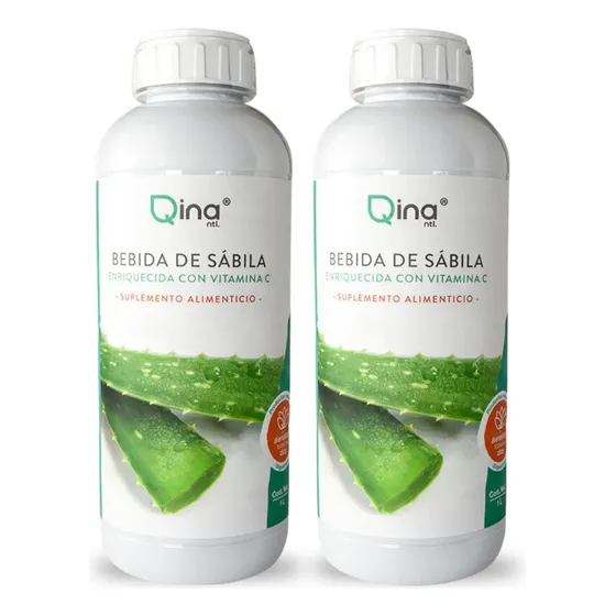 2 Bebida De Sabila 1 L Qina Ntl Rmflex