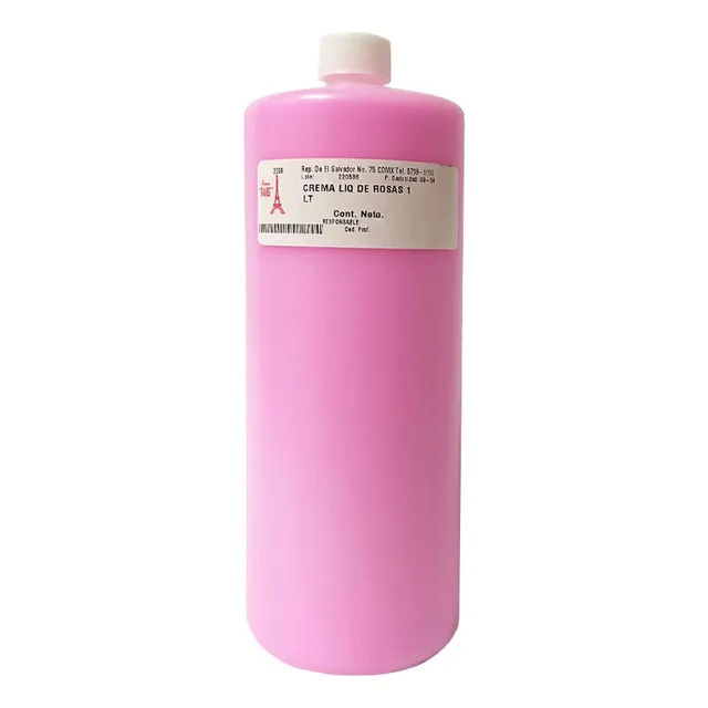 Crema Líquida De Rosas 1 Litro Farmacia París Oficial