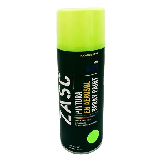 Pintura En Spray Amarillo Neon Fluorescente 400ml
