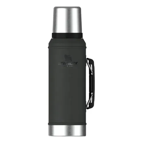 Termo Stanley Clasico 950ml Con Tapón Cebador Black 2.0