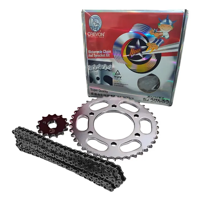 Kit  Arrastre Yamaha Fz16 2.0 428h-132l (40t/14t) Crevon