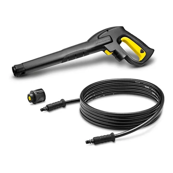 Kit De Manguera Y Pistola Hk 4 Para K2 A K7 Karcher Color Negro