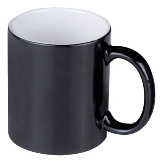 Taza Mágica Para Sublimar 11oz Color Negro