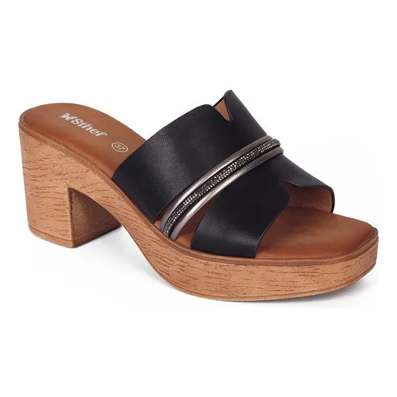 Sandalia Plataforma De Moda Para Mujer 8012 - Sthef