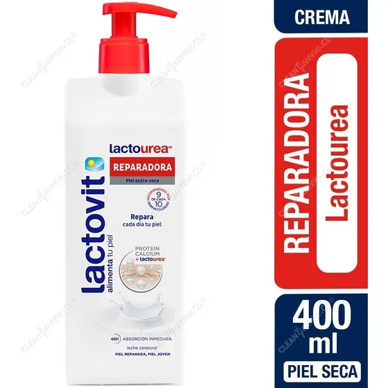 Crema Corporal Lactovit 400ml Lactourea Nutrireparadora