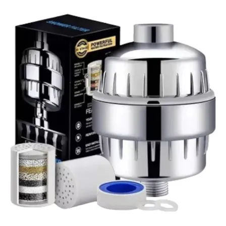 Filtro Universal Purificador Agua Ducha 2 Cartucho/zimas Ful
