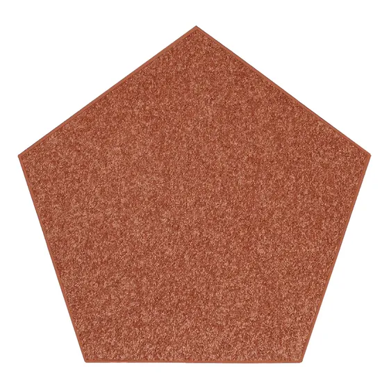 Alfombra Pentagonal De 90 Cm Para Interiores Resistente Masc