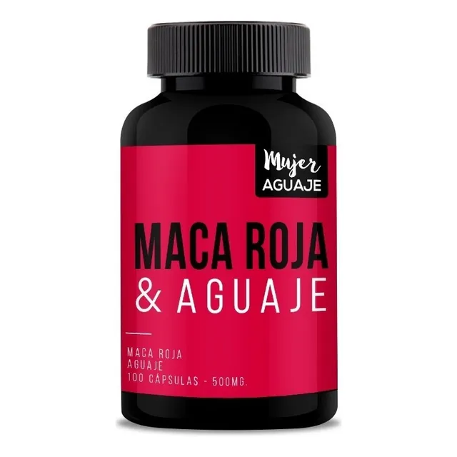 01 Frasco Maca Roja & Aguaje