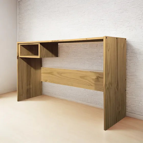 Escritorio Mueble 1 Estante Macizo Estilo Moderno 100 Sajo