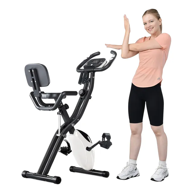Merax Bicicleta Estatica Plegable Reclinada 3 1 Para Casa 10