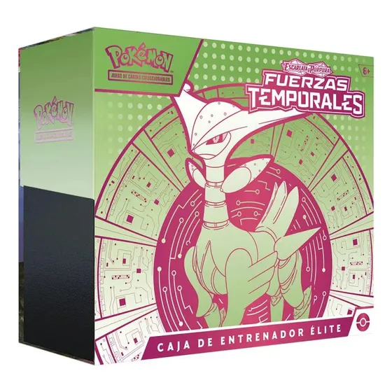 Pokemon Elite Trainer Box Temporal Forces Iron Thorns Españo