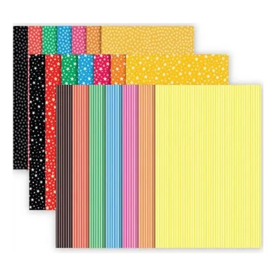 Bloco Ecocores A4 Textura Visual 180g 36fls Ridet