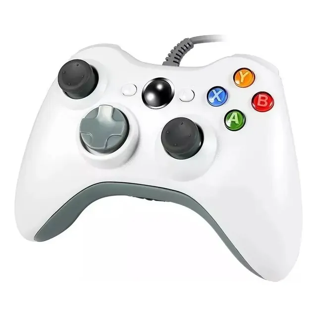 Joystick Para Xbox 360 Pc Computadora Cable Usb Vibracion