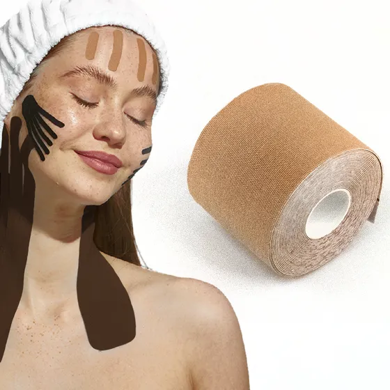 Fita Tape Lifting Rosto Anti Rugas E Sinais Face Extra Larga