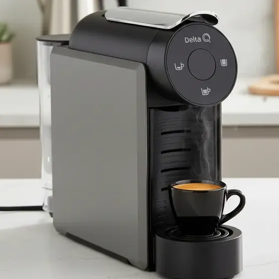 Cafeteira Delta Q Miniqool Cápsulas Cinza 19 Bar 220V