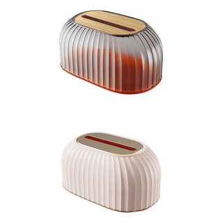 2x Caja De Pañuelos De Elevación Automática Organizador 2x Caja De Pañuelos De Elevación Automática Organizador