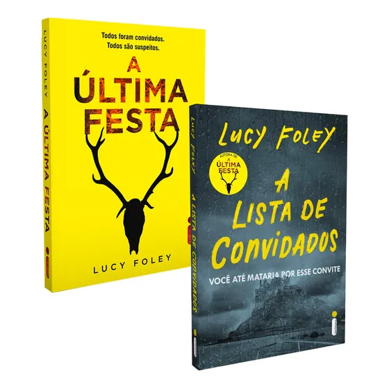 A Última Festa + A Lista De Convidados - 2 Livros Lucy Foley