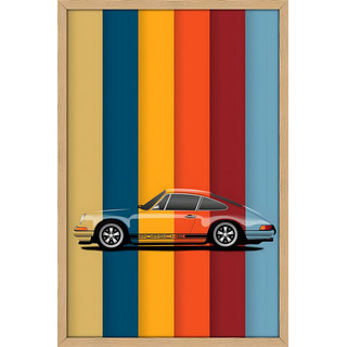 Quadro Decorativo Carros Placa 90x60 Moderno Moldura Virtual Cor Img01 Armação Madeira Quadro Decorativo Carros Placa 90x60 Moderno Moldura Virtual Cor Img01 Armação Madeira