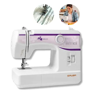 Maquina De Costura Portåtil Reta Branca Doméstica + Brinde Maquina De Costura Portåtil Reta Branca Doméstica + Brinde