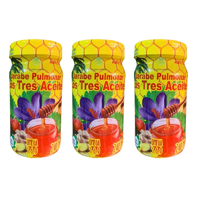 Jarabe Pulmonar Tres Aceites X3 - mL a $88