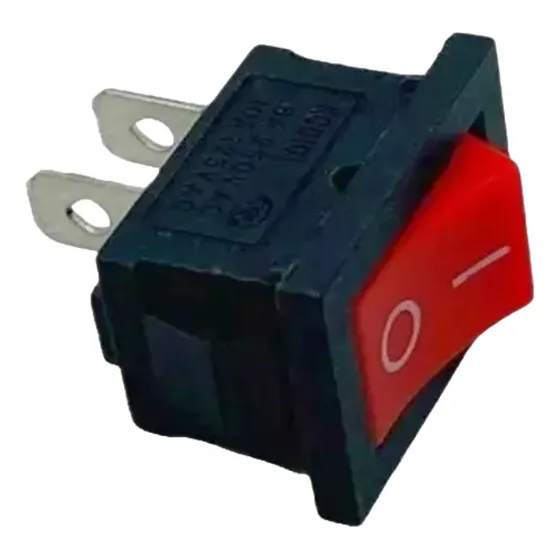 Interruptor Switch Para Motosierra Color Negro