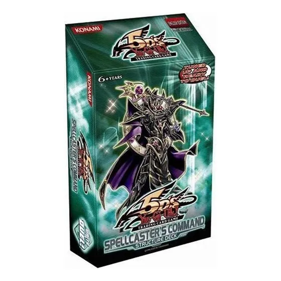 Mazo De Estructura En Inglés De Yugioh 5ds Spellcasters Comm