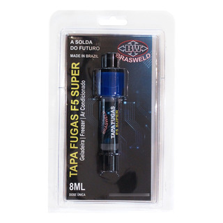 Tapa Fugas F5 - 8ml Seringa Elimina Vazamentos Ar Automotivo Tapa Fugas F5 - 8ml Seringa Elimina Vazamentos Ar Automotivo