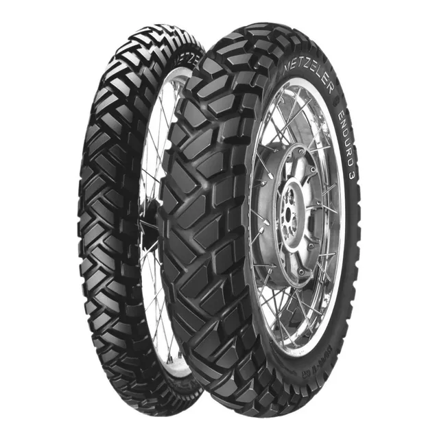 Kit Cubiertas Honda Xr Bross Metzeler Zr 200 Enduro 3 Fas