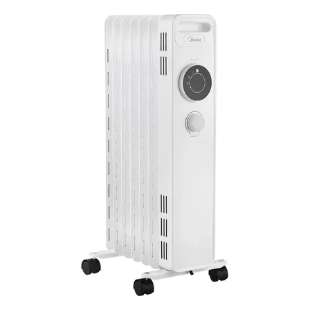 Calefactor Oleoeléctrico Midea Ny1507-20m Color Blanco