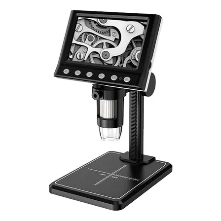 Microscopio Digital Lcd 4,3  8 Luces Led Fotos Videos 1000x