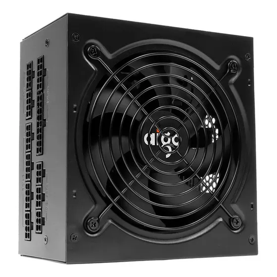 Fonte Aigo Ax750, 750w, Full-modular, 80 Plus Gold, Preto