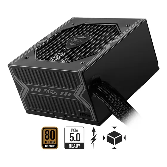 Fuente De Poder Certificada Msi 750w 80+ Bronce A750bn Pcie5