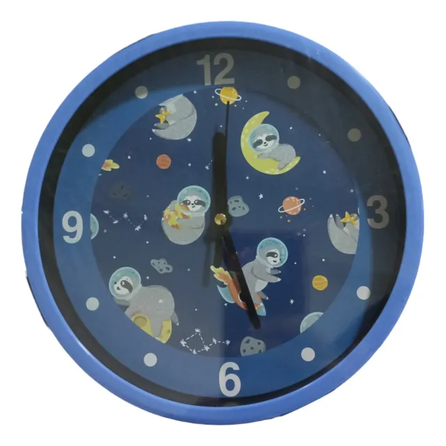 Reloj Pared Para Niño Analogico Dormitorio 20x20cm
