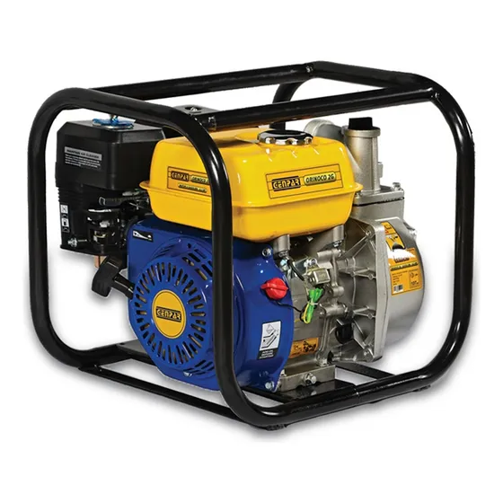 Motobomba Autocebante Genpar 7 Hp, 2x2 Motor A Gasolina .